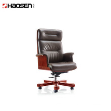 HAOSEN A016 high quality green luxury leather office chair